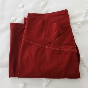 Popflex Active Terra Cotta Cropped Leggings